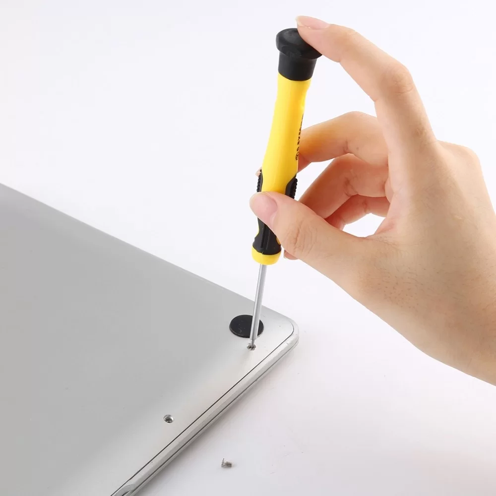 Picture of JIAFA JF-611-Y Tri-point 0.6 Repair Screwdriver for iPhone 7 & 7 Plus & Apple Watch(Yellow)